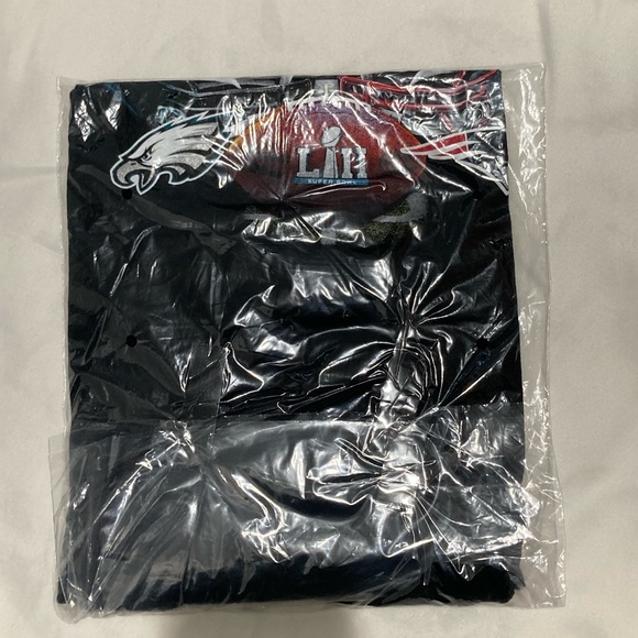 NWT Eagles Patriots Super Bowl VII T-Shirt. Men’s XL - Picture 3 of 5